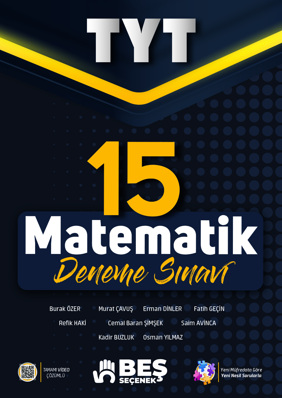 TYT Matematik 15 Deneme Sınavı kapak görseli